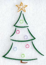 Christmas Tree Elegance (Crystals)