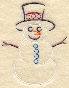 Snowman Sophistication (Crystals)