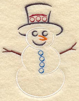 Snowman Sophistication (Crystals)