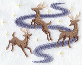 Frolicking Deer Trio