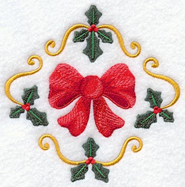 Holly Bow Diamond