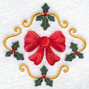 Holly Bow Diamond