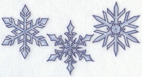Snowflake Trio