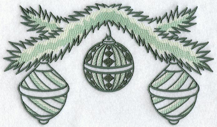 Christmas Ornament Trio