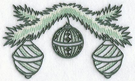 Christmas Ornament Trio