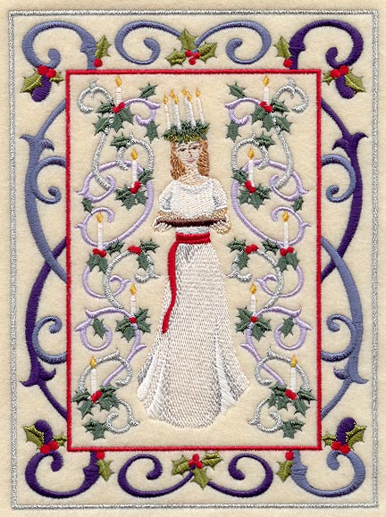 Santa Lucia with Frame