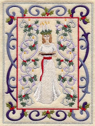 Santa Lucia with Frame