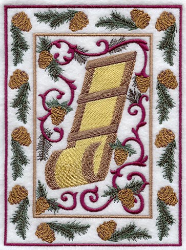 Victorian Christmas Toboggan