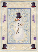 Victorian Christmas Snowman