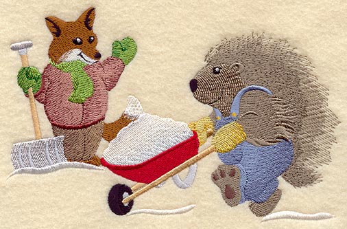 Snowflake Falls - Frederic Fox and Peter Porcupine