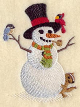 Snowflake Falls - Snowman