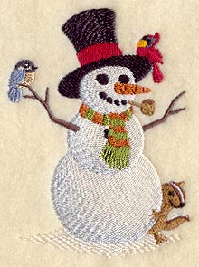 Snowflake Falls - Snowman