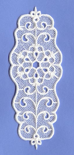 January Snowflake Bookmark (Lace)