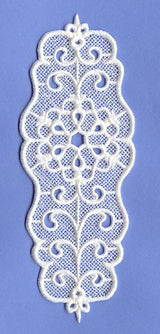 January Snowflake Bookmark (Lace)