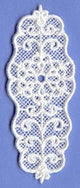 January Snowflake Bookmark (Lace)