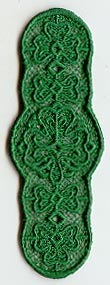 March Clover Bookmark (Lace)