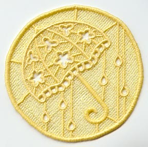 April Showers Coaster (Lace)