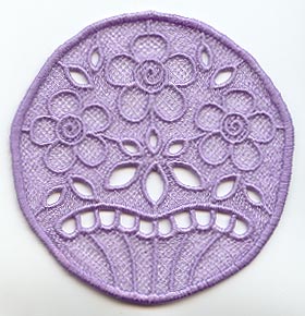 May Flowers Coaster (Lace)