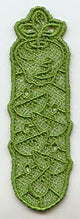 September Apple Bookmark (Lace)