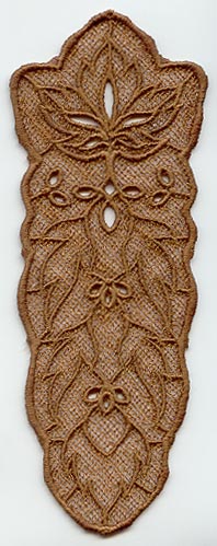 November Leaf Bookmark (Lace)