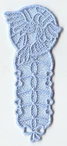 December Dove Bookmark (Lace)