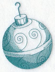 Christmas Ornament (Toile)