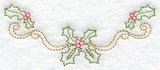 Holly Spray (Redwork)