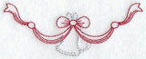 Bells and Bows Spray (Redwork)