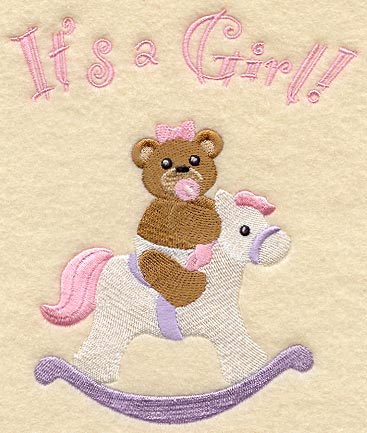 It's a Girl Teddy Bear