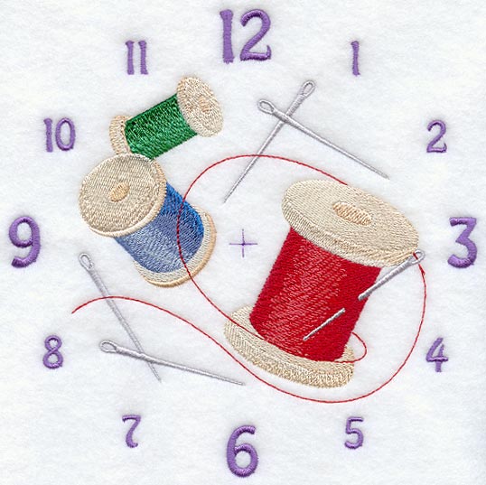Sewing Clock