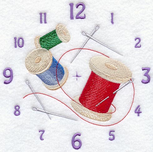 Sewing Clock