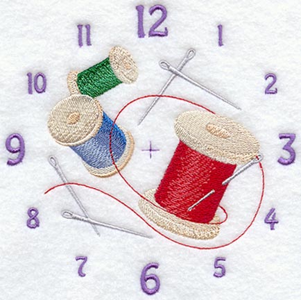 Sewing Clock