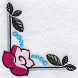 Art Deco Floral Corner