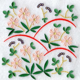 Japanese Cherry Blossom Square