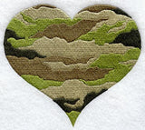 Jungle Camouflage Heart