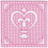 Fleur de Heart (Trapunto)
