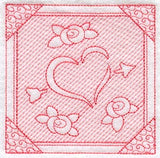 Hearts and Roses (Trapunto)