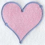 Heart with Dot Outline