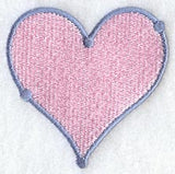 Heart with Dot Outline