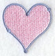 Heart with Dot Outline
