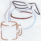 Coffee Pot and Cup