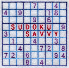 Sudoku Savvy