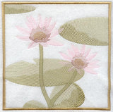 Water Lily Soft Shadow Square