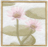 Water Lily Soft Shadow Square