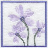 Violet Soft Shadow Square