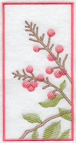 Berry Branches Soft Shadow Panel