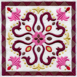 Fans and Flourishes Geometric Square