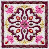 Fans and Flourishes Geometric Square