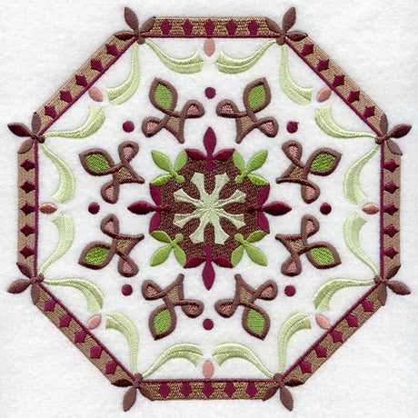 Geometric Kaleidoscope Octagon