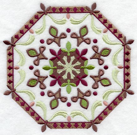 Geometric Kaleidoscope Octagon